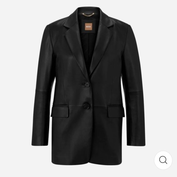 Hugo Boss Suits & Blazers Hugo Boss Mens Leather Jacket Poshmark